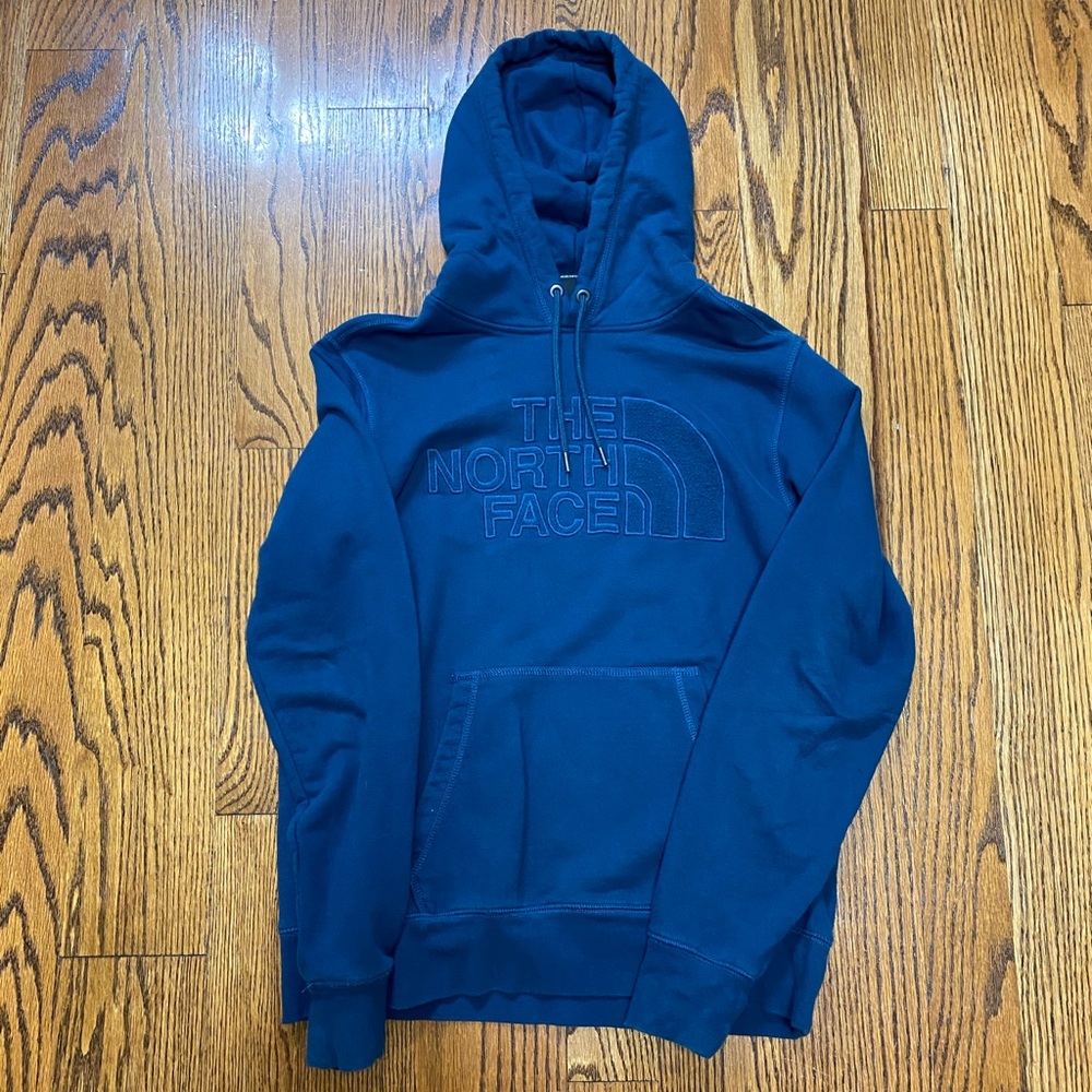 North Face Navy Blue Hoodie